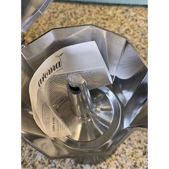 Aroma Black stove top expresso maker new with tags - Picture 6 of 10